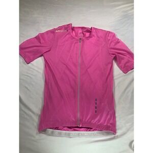 La Passione PSN Ultralight Cycling Jersey Pink Short Sleeve Full Zip Women's L